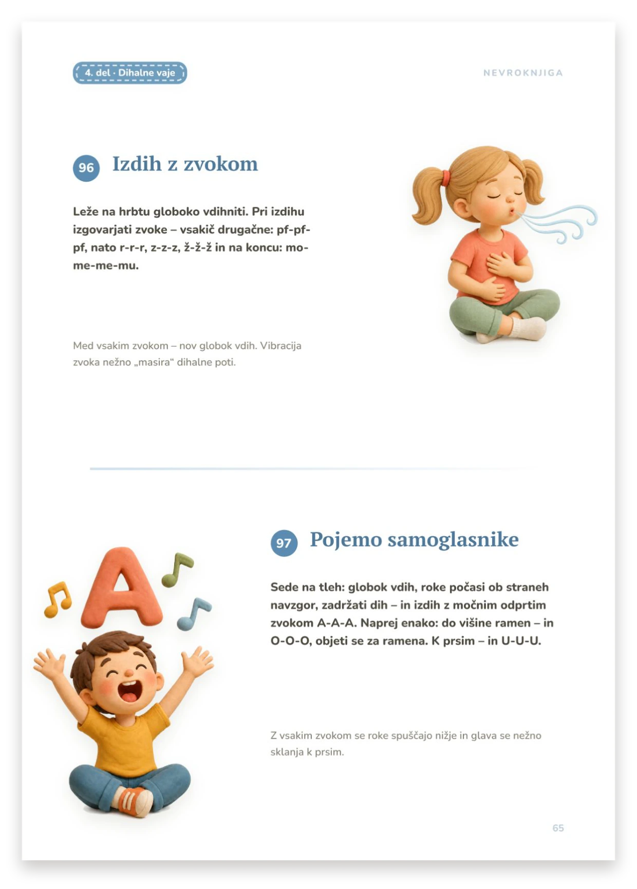 Dihalne vaje z zvokom